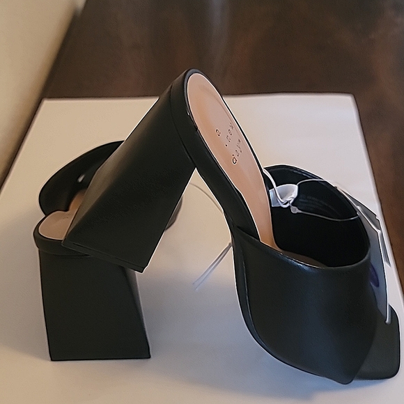 Women's Vira Mule Heels - New Day Black 6 1/2 - Picture 4 of 7